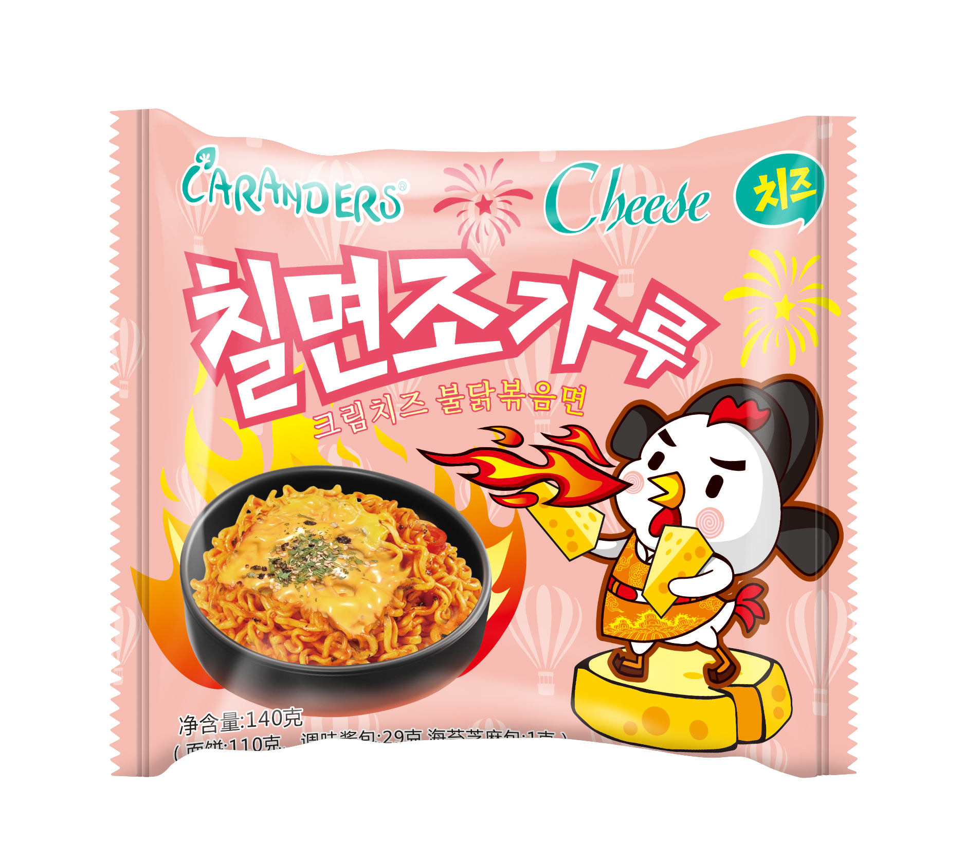 Cream & Cheese Buldak Noodles